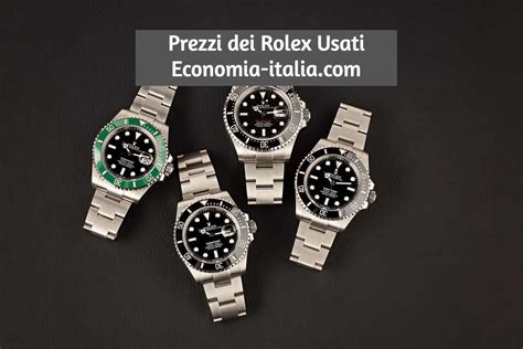 rolex usati prezzi bassi|rolex ricondizionati.